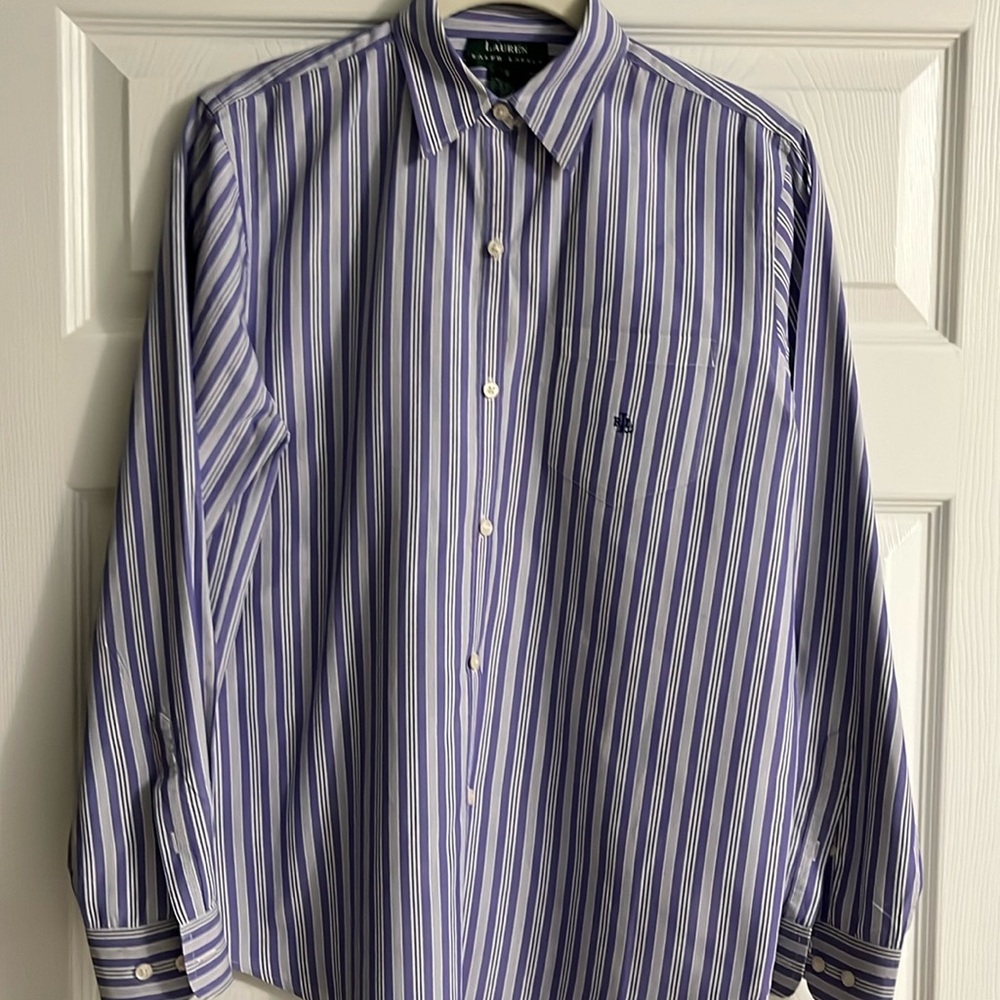 RALPH LAUREN button down blouse